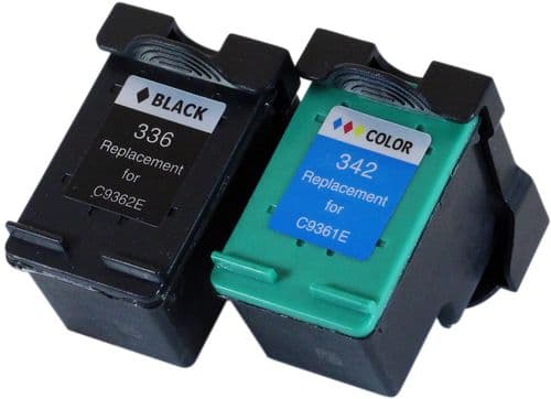 336 / 342 Blekkpatron MultiPack sort/farge for HP
