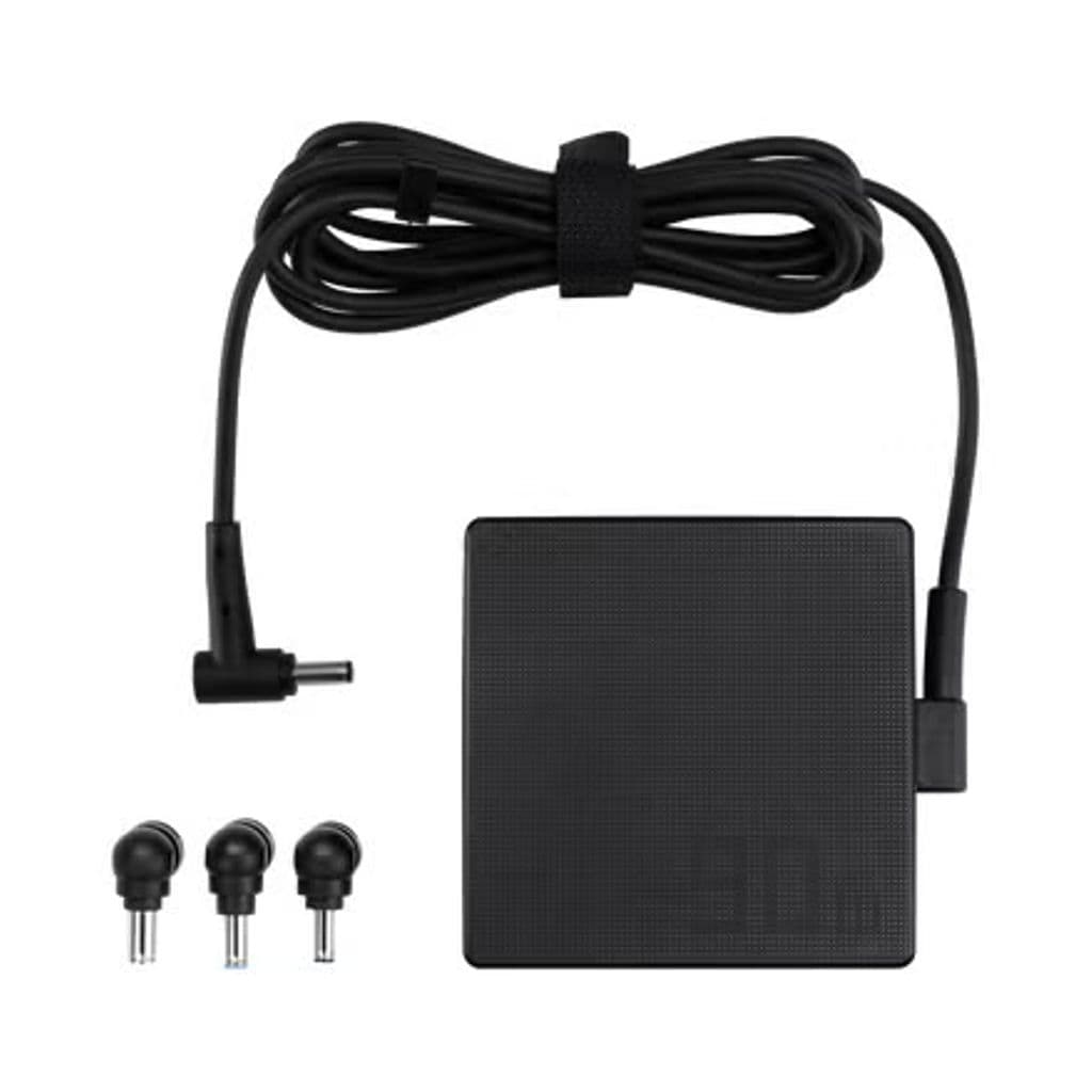 Asus 90W universell strømadapter V3 4.0/4.5/5.5mm - svart