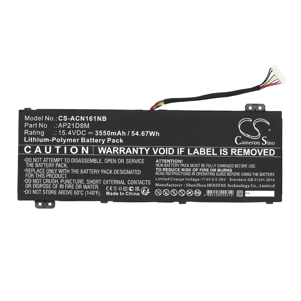 Batteri til Acer Nitro 16 AN16-51-74BV etc