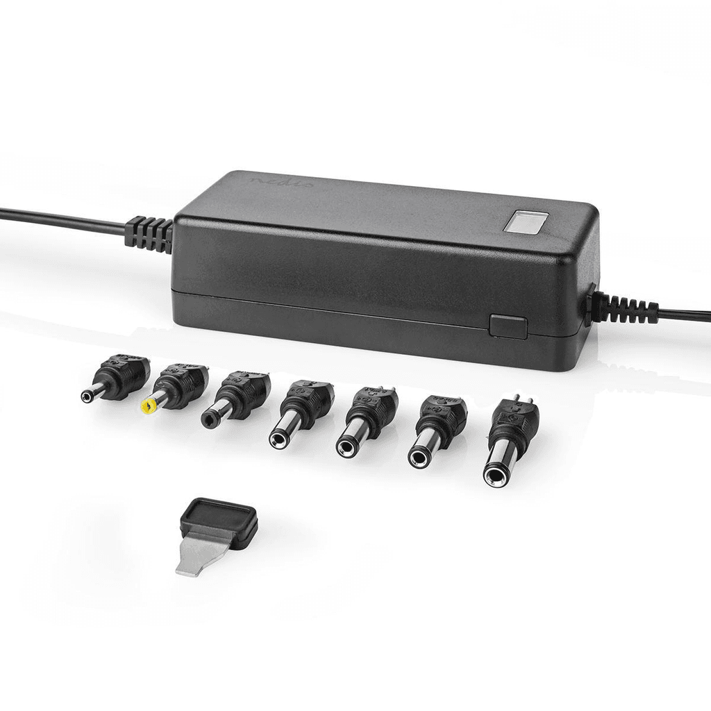 Nedis Universal Strømadapter 36W, 1,8m - Svart