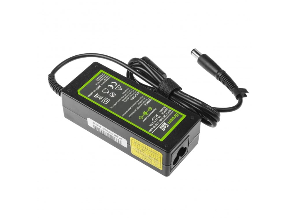 Green Cell Pro Lader for HP 250 G1 etc., 18.5V 3.5A 65W - Svart