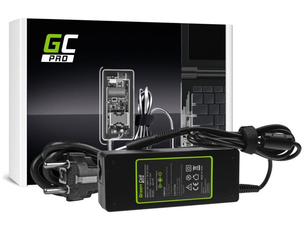 Green Cell PRO AC-adapter 19V, 4,74A for HP Pavilion, ProBook, Envy, etc