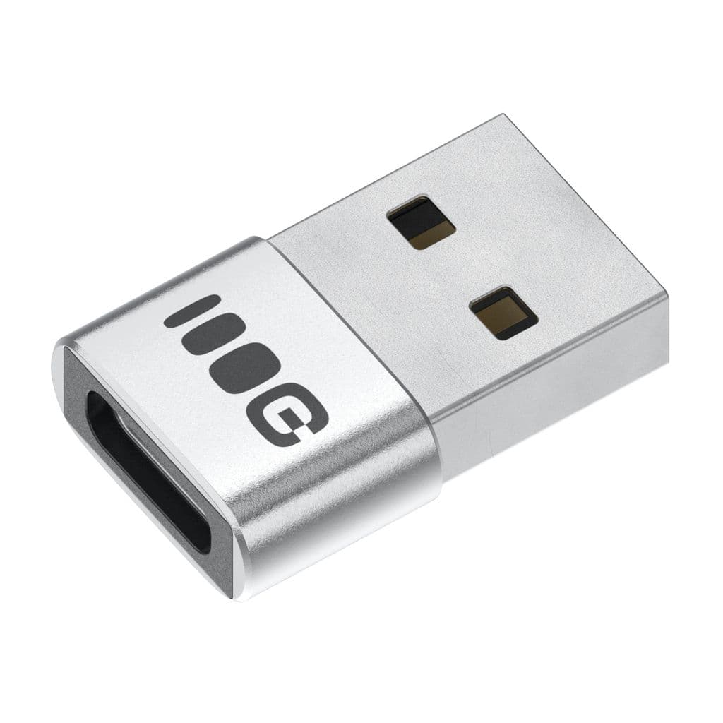 Greencell Plug&Play-adapter USB-A til USB-C dataoverføring 480 Mbps 12W 2.4A