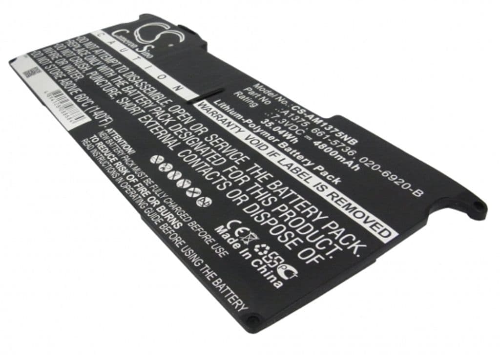 Batteri til Apple MacBook Air 11 A1370 Late 2010 / Air 3.1 Late 2010 etc