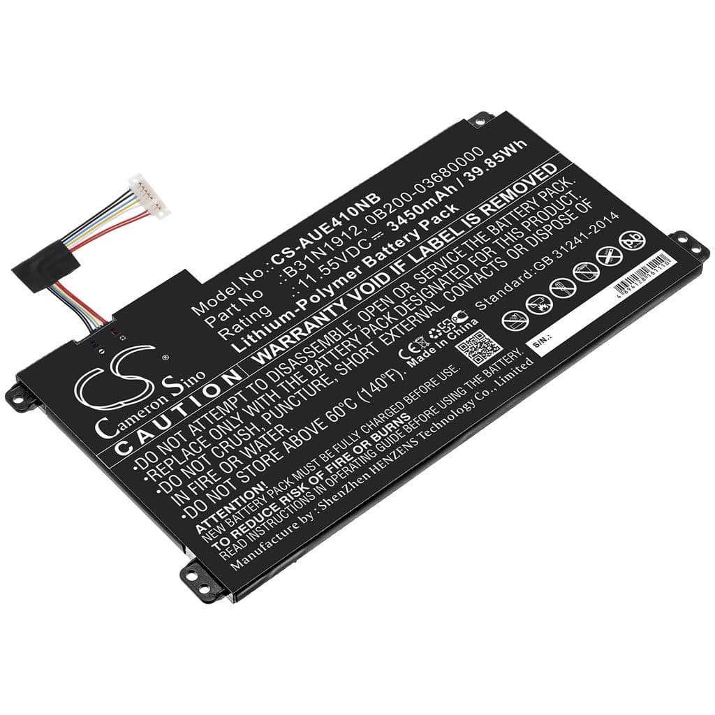 Batteri til Asus E410 etc
