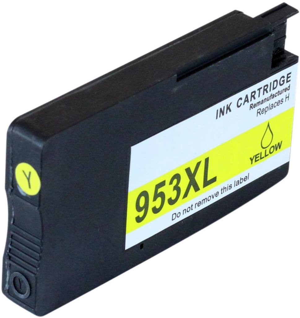 Kompatibel med 953XL (F6U18AE) Blekkpatron gul for HP