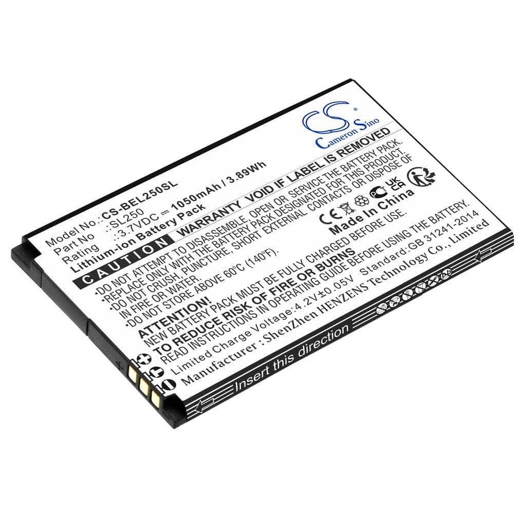 Batteri til Bea-fon SL250 etc