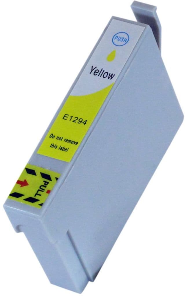 Kompatibel med T1294 Blekkpatron gul for Epson