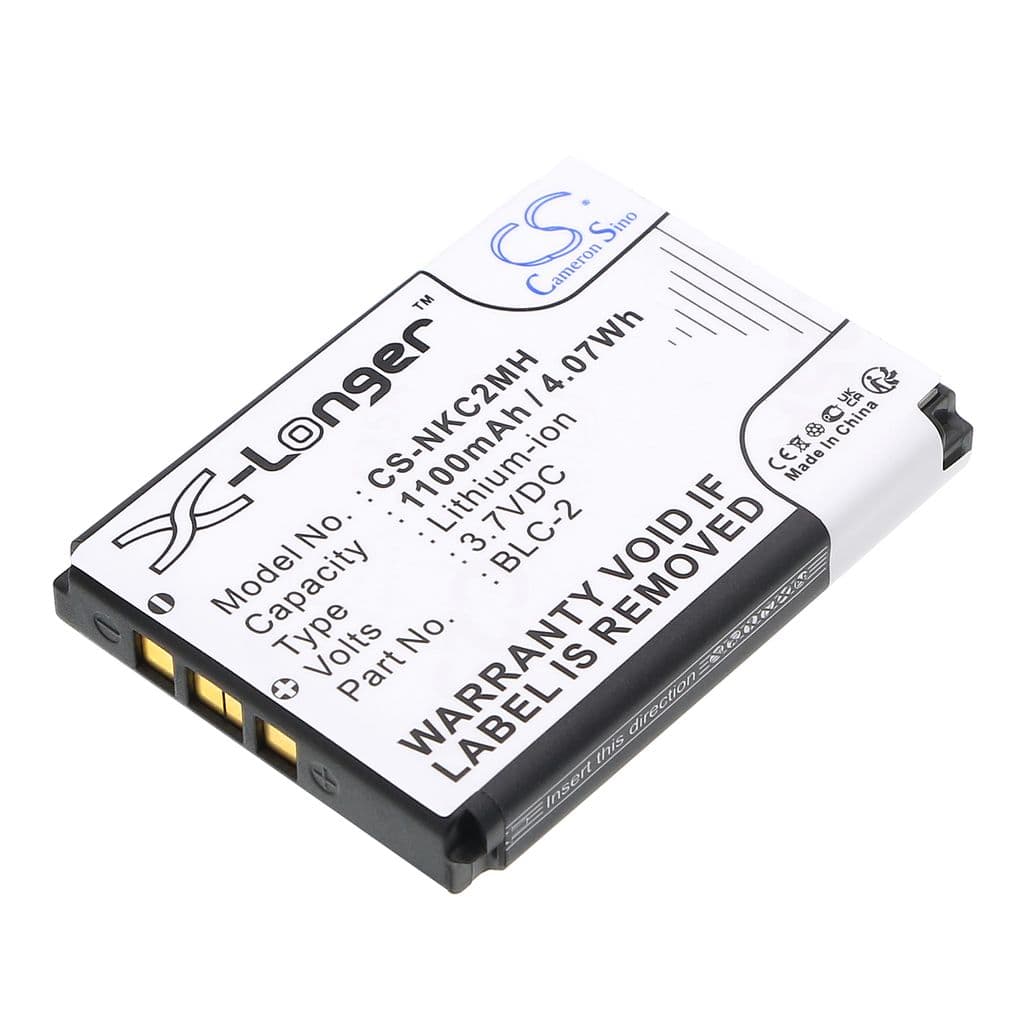 Batteri til BLC-2 erstatningsbatteri