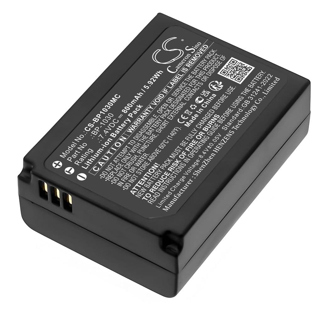 Batteri til BP1030 erstatningsbatteri