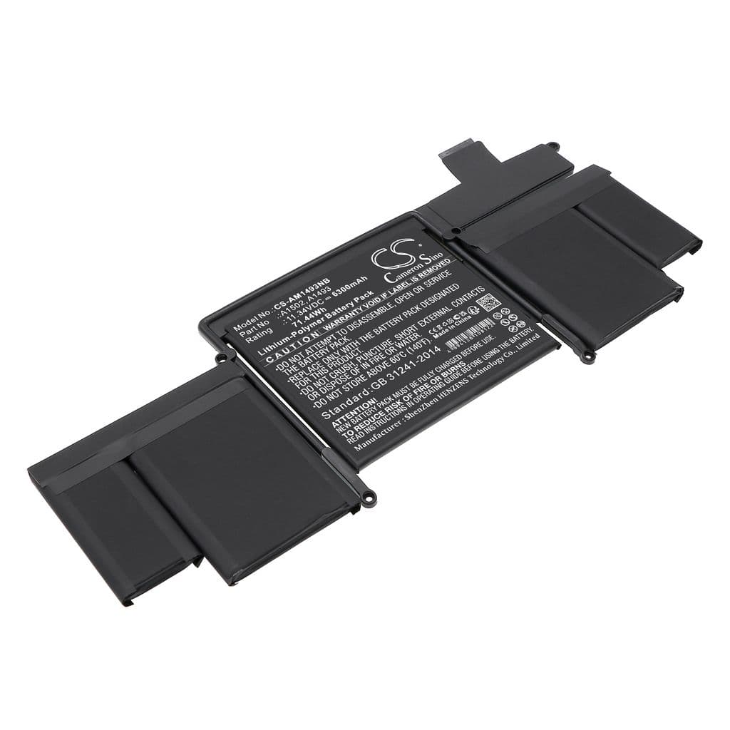 Batteri til Apple MacBook Pro Core i5 2.4 13" Late 2013 / Mid 2014 etc