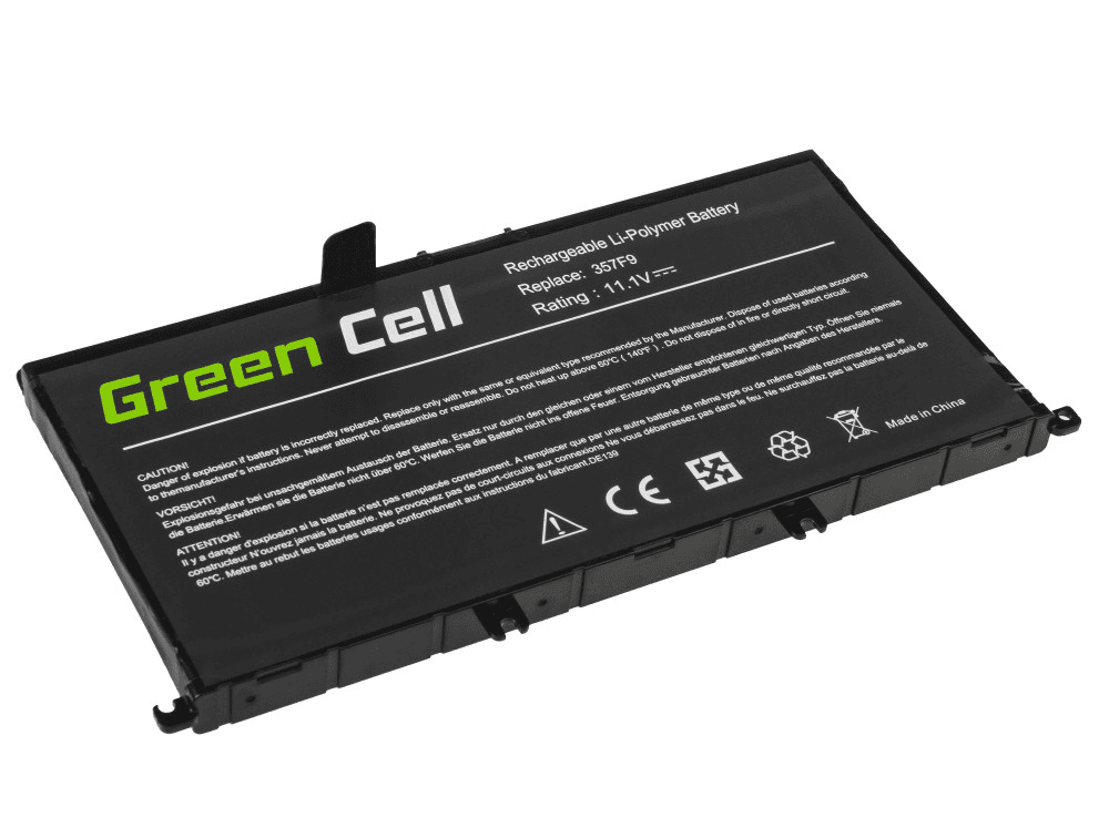 Green Cell-batteri til Dell Inspiron 15 5576 osv. 4200 mAh, 11,1 V