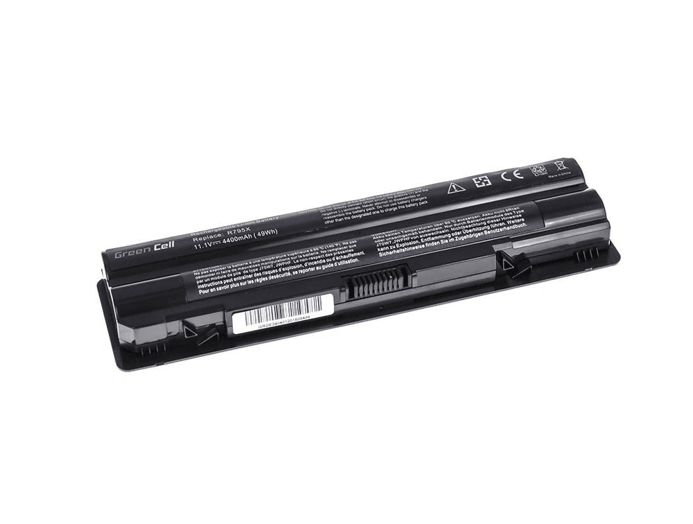 Green Cell-batteri til Dell XPS 14, 14D, 15 osv. 4400 mAh, 11,1 V