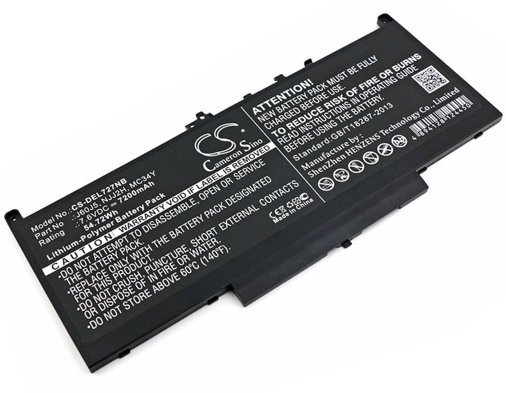 Batteri til Dell Latitude 12 E7270 osv.