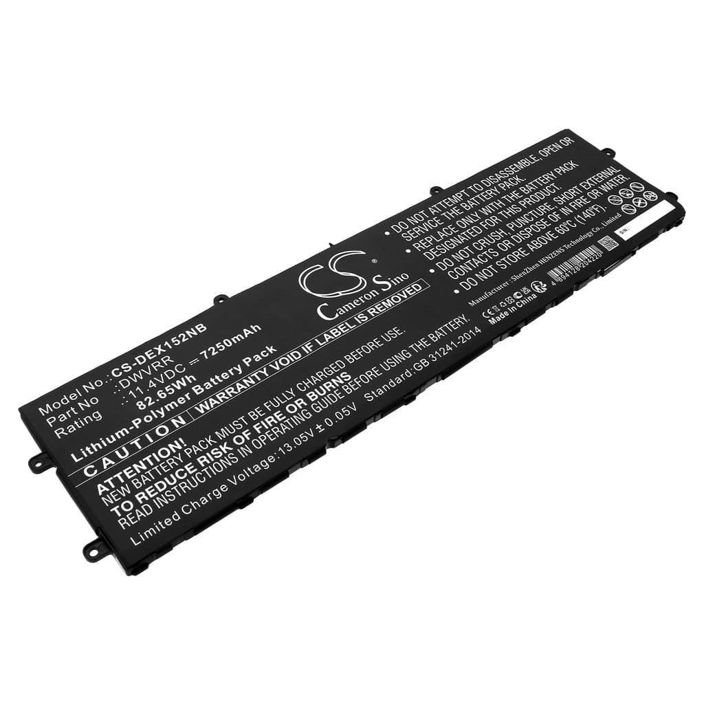 Batteri til DELL X15 R2 WNR2X15CTO40S etc