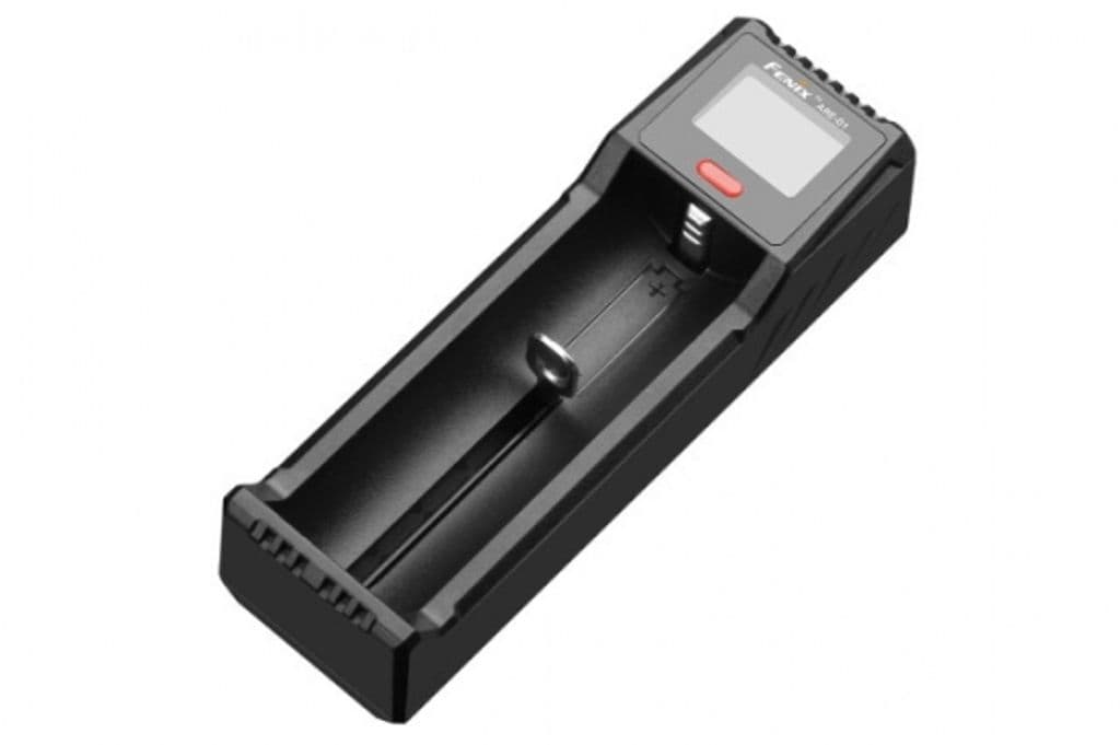 USB-lader Fenix for li-ion 18650 / 16340 / 14500 / 21700 / 26650 / 10440 / AA / AAA / C