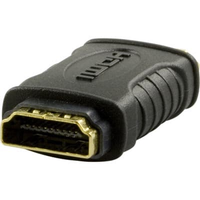 DELTACO HDMI-adapter, hunn til hunn, svart