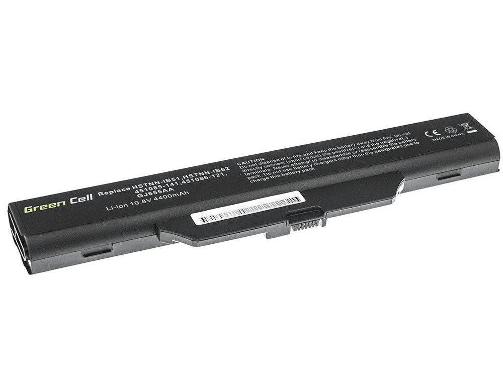 Green Cell-batteri til HP 550, HP Compaq 6720s osv. 4400 mAh, 11,1 V