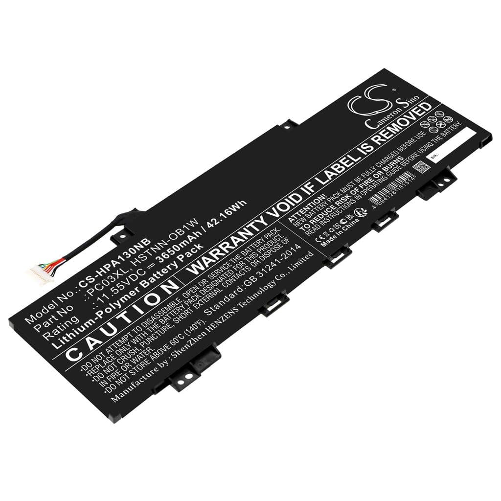 Batteri til HP Pavilion Aero 13-be0141AU etc