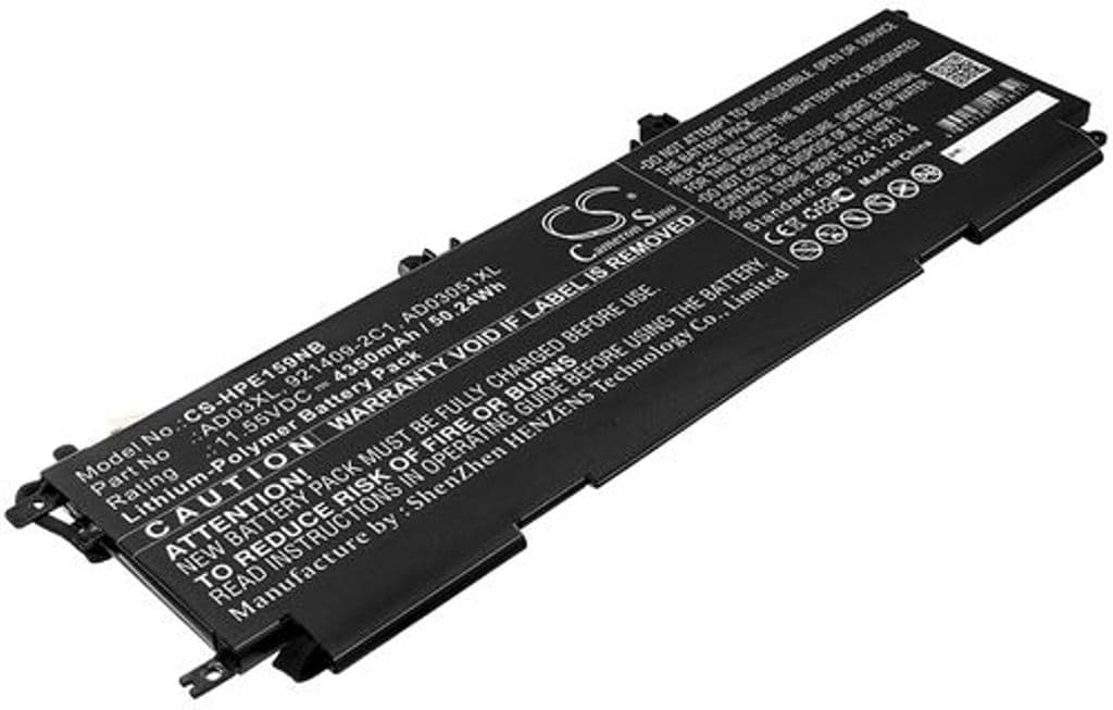 Batteri til HP Envy 13-AD159TX etc