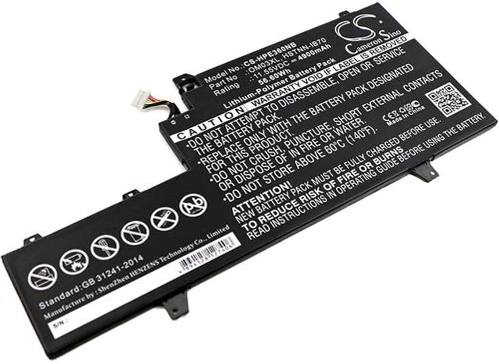 Batteri til HP EliteBook x360 1030 G2 etc
