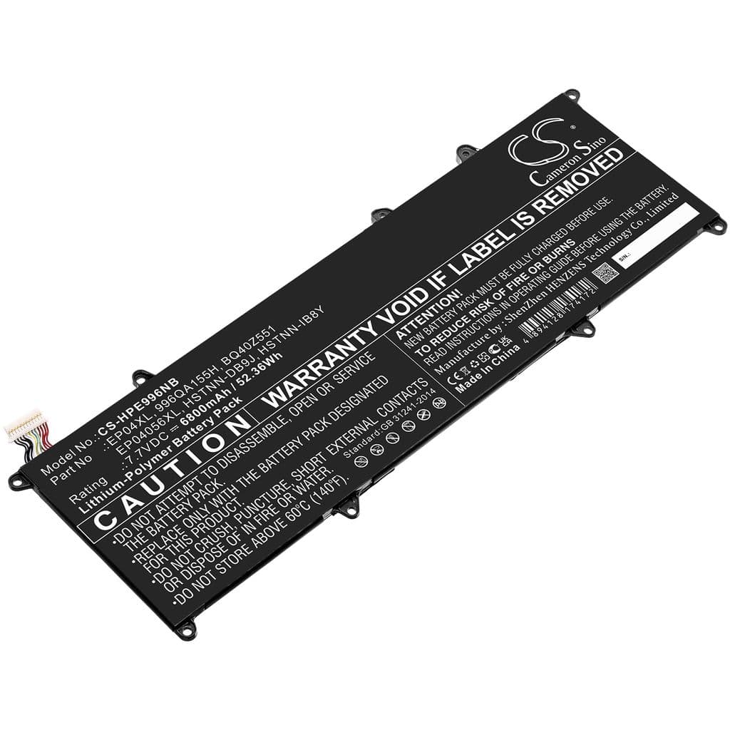 Batteri til HP Elite Dragonfly G1 etc
