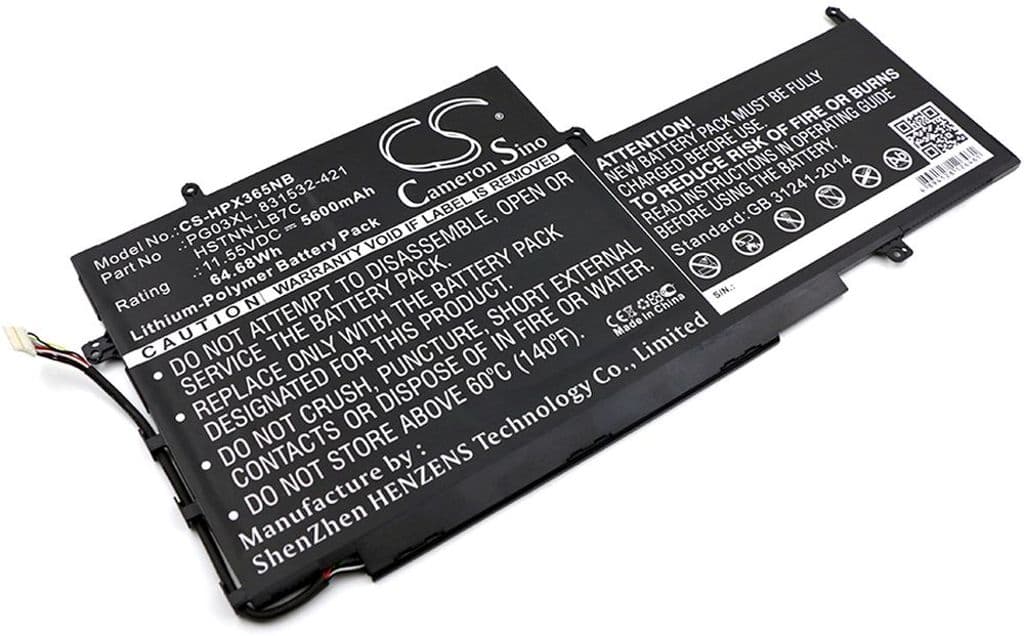 Batteri til HP Spectre X360 15 etc