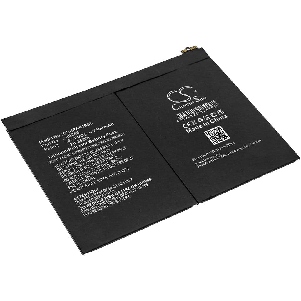 Batteri til Apple iPad Air 4 etc