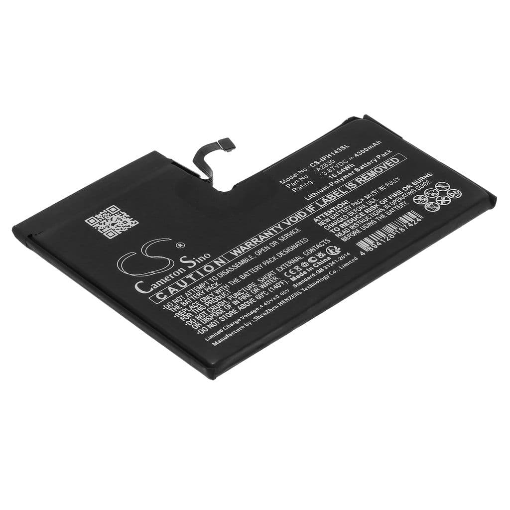 Batteri til Apple iPhone 14 Pro Max etc