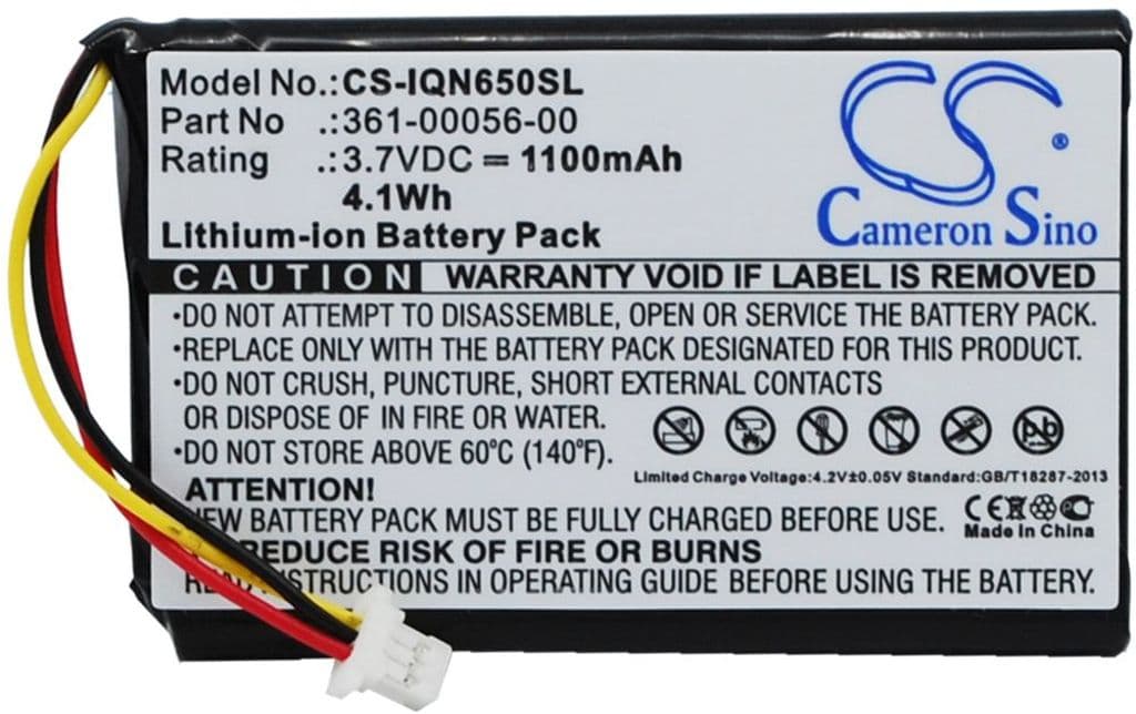 Batteri til Garmin 010-01211-01 etc