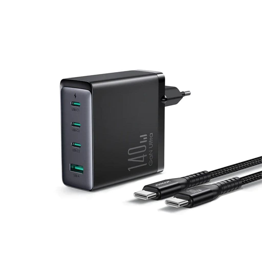 Joyroom Hurtiglader, GaN Ultra, 140W - Sort