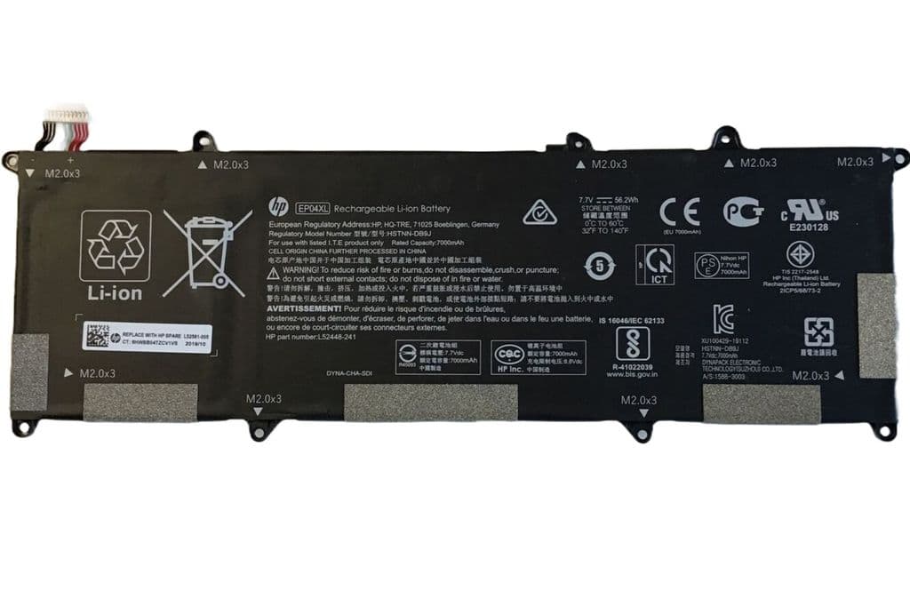 HP 4C laptop-batteri, 56Wh, 3,75Ah, Li-ion, EP04056XL-PL, EP04XL