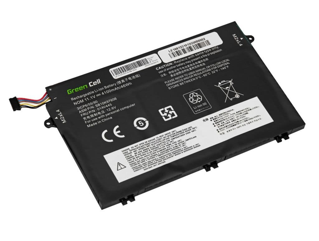 Green Cell Laptop-batteri Lenovo ThinkPad 11.1V(10.8V) 4100 mAh