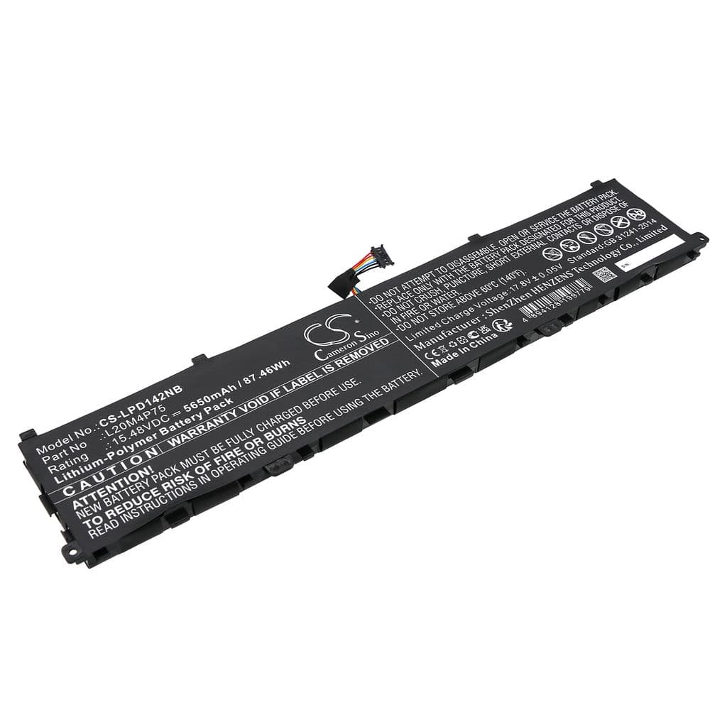 Batteri til Lenovo ThinkPad P1 Gen 4 20Y3000KMS etc