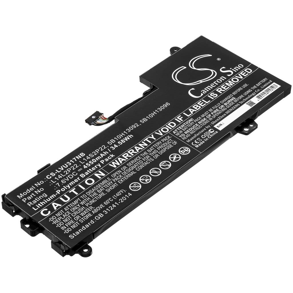 Batteri til Lenovo E31-80-IFI osv.