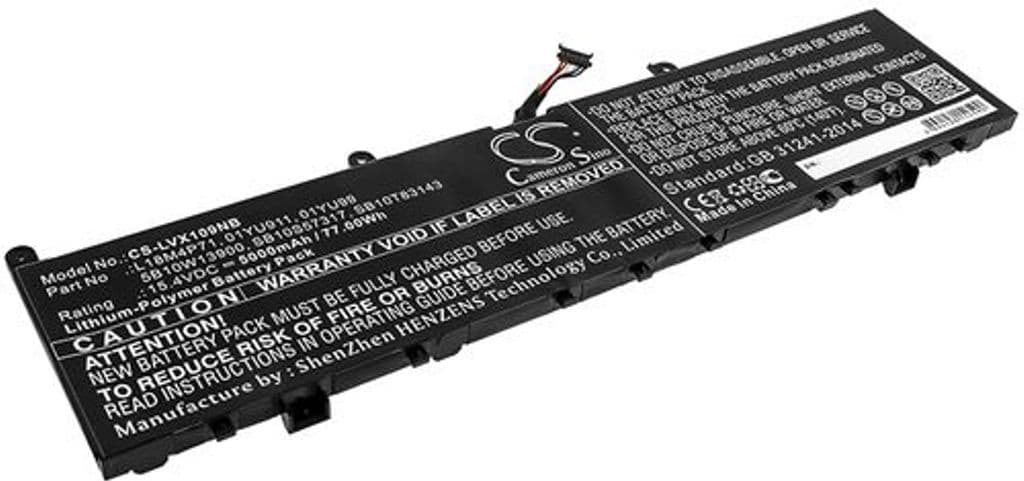 Batteri til Lenovo ThinkPad P1 2019 20QTA00PCD etc