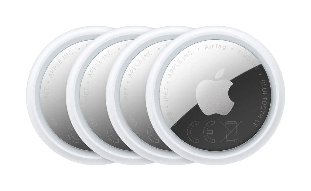 Apple AirTag 2. generasjon (4-pakning)