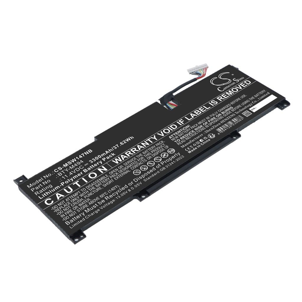 Batteri til MSI Modern 14 C7M-044XES etc.