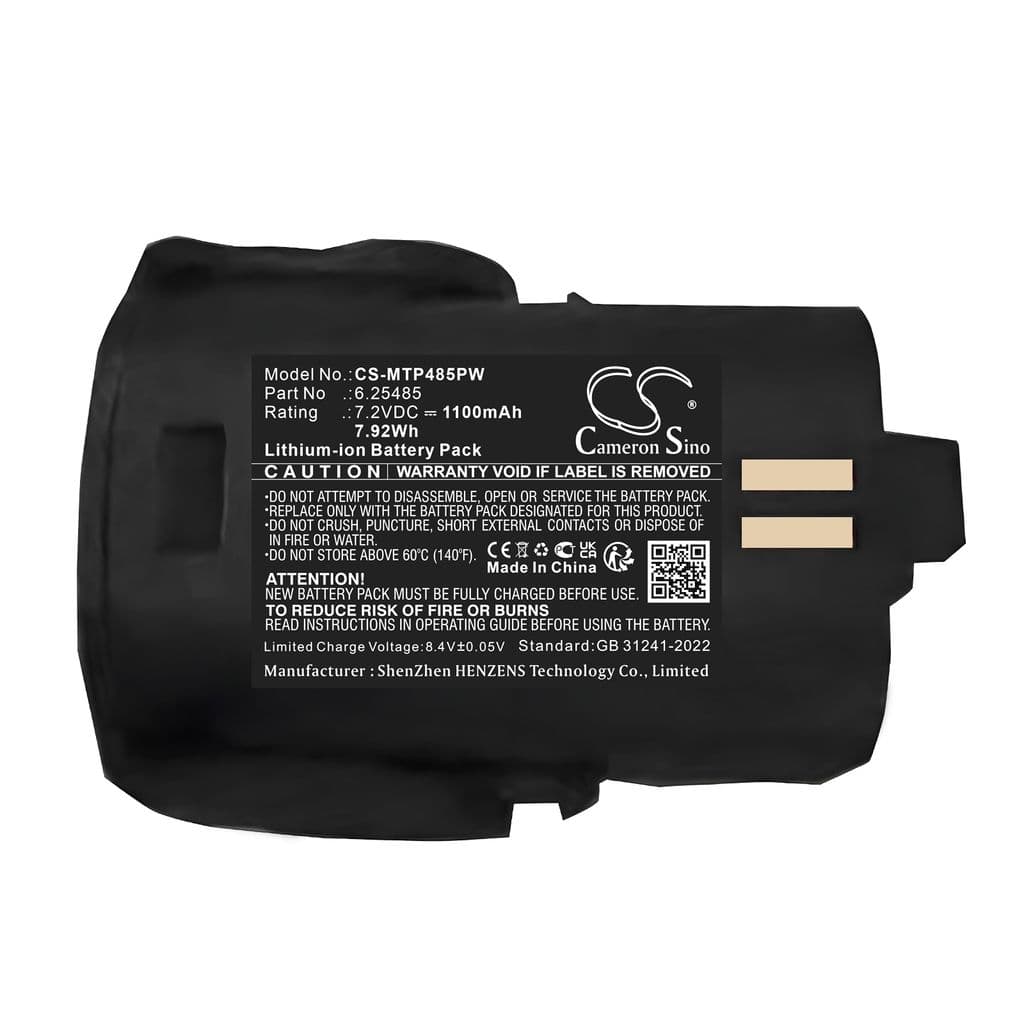 Batteri til Metabo 6.25485 etc