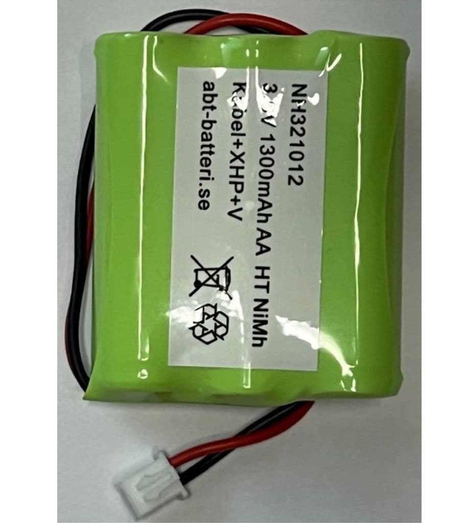 Ni-MH batteripakke 3,6V 1300mAh AA HT gjerde XHP +V NH321012