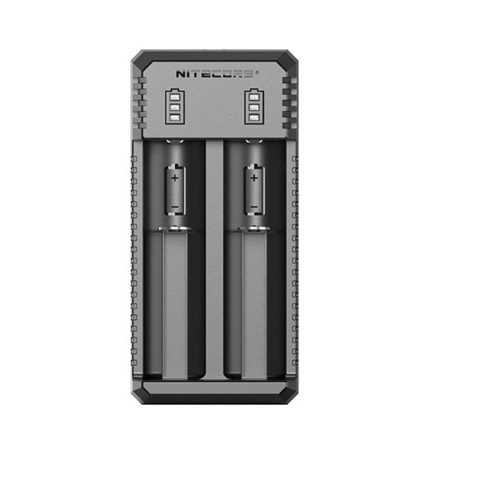 Nitecore UI2 bærbar USB-C-lader for li-ion 14500 / 16340 / 18650 / 21700 / 26650 etc.