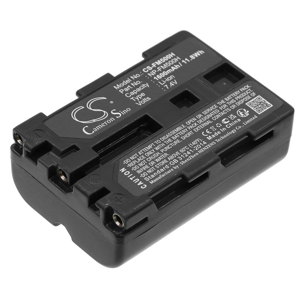 Batteri til NP-FM500H etc