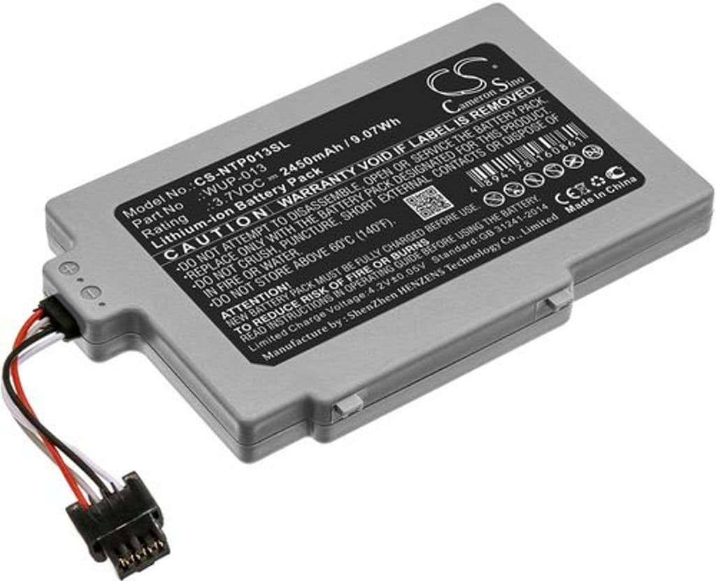 Batteri til Nintendo Wii U osv.