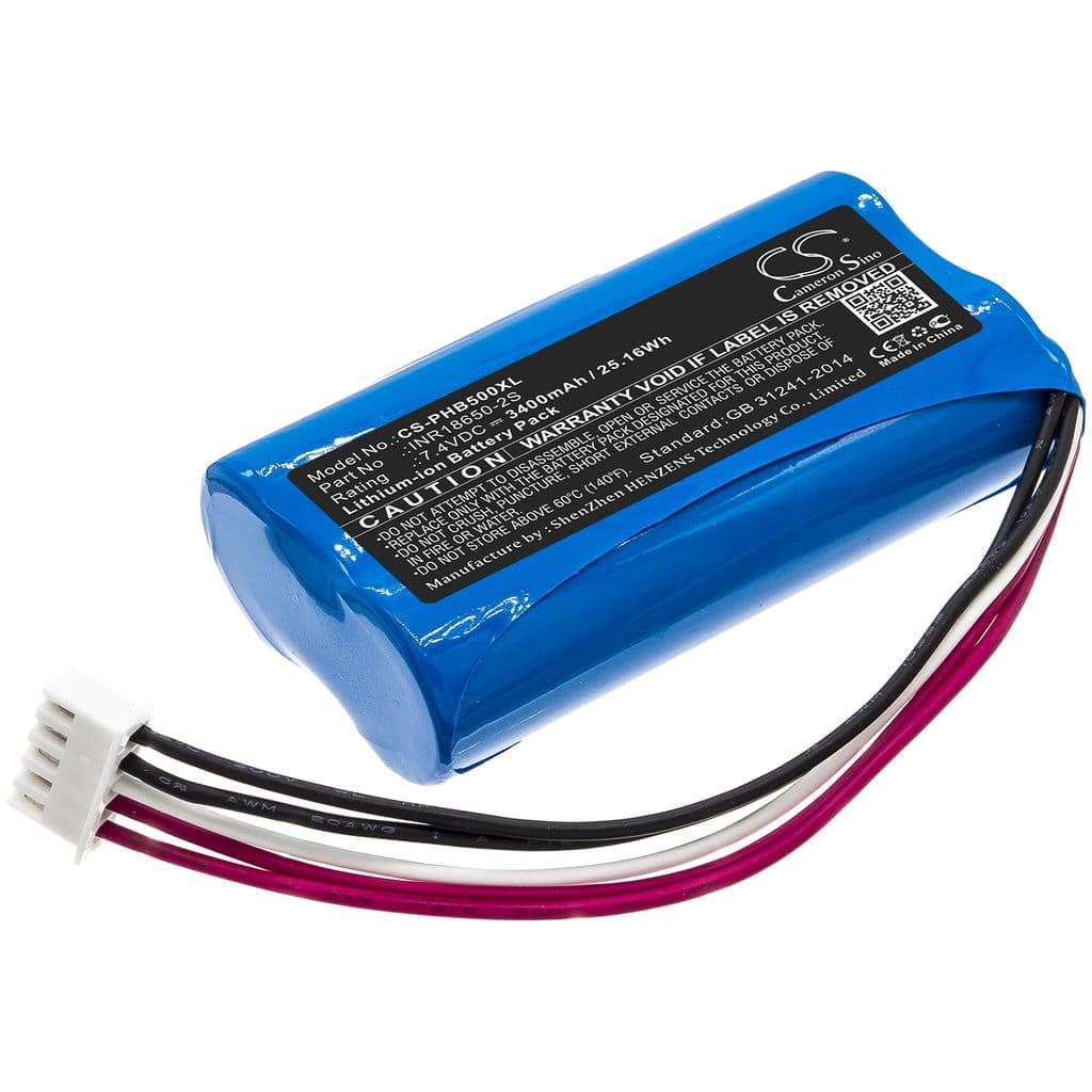 Batteri til Philips SBOQBOX etc