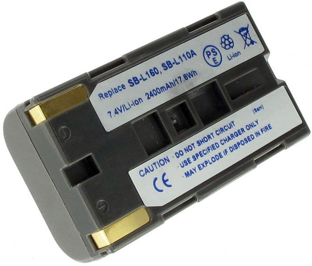 Batteri til SB-L110A/160 erstatningsbatteri