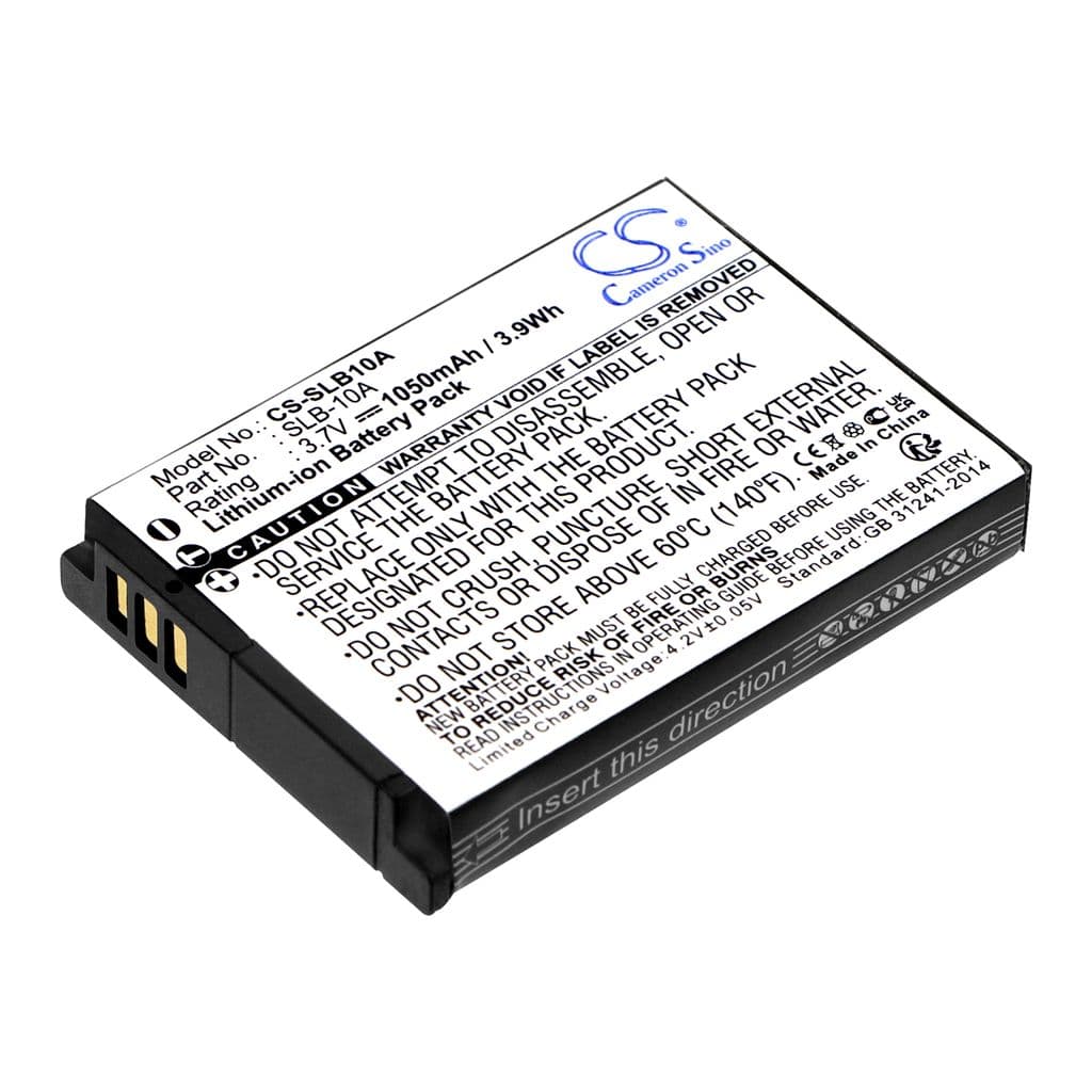 Batteri til Samsung SLB-10A etc
