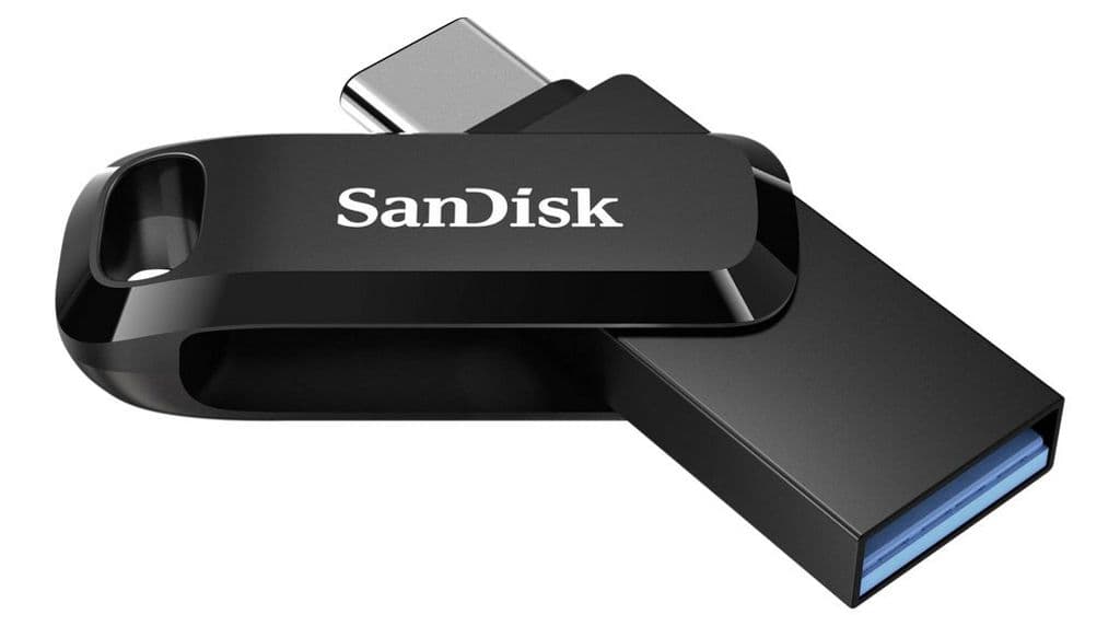 SanDisk Dual Drive GO USB-C-minne, 32GB, USB 3.1