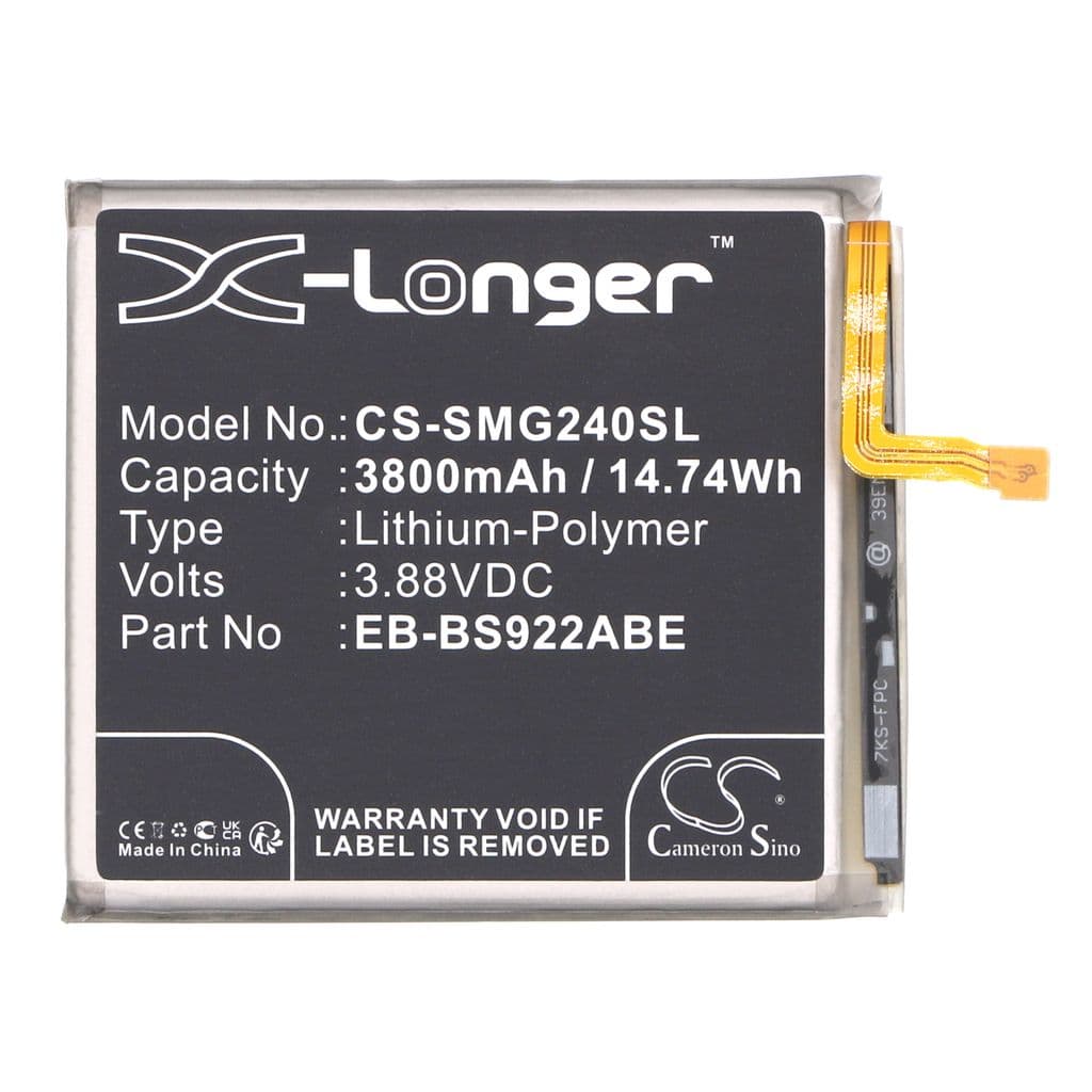 Batteri til Samsung Galaxy S24 etc