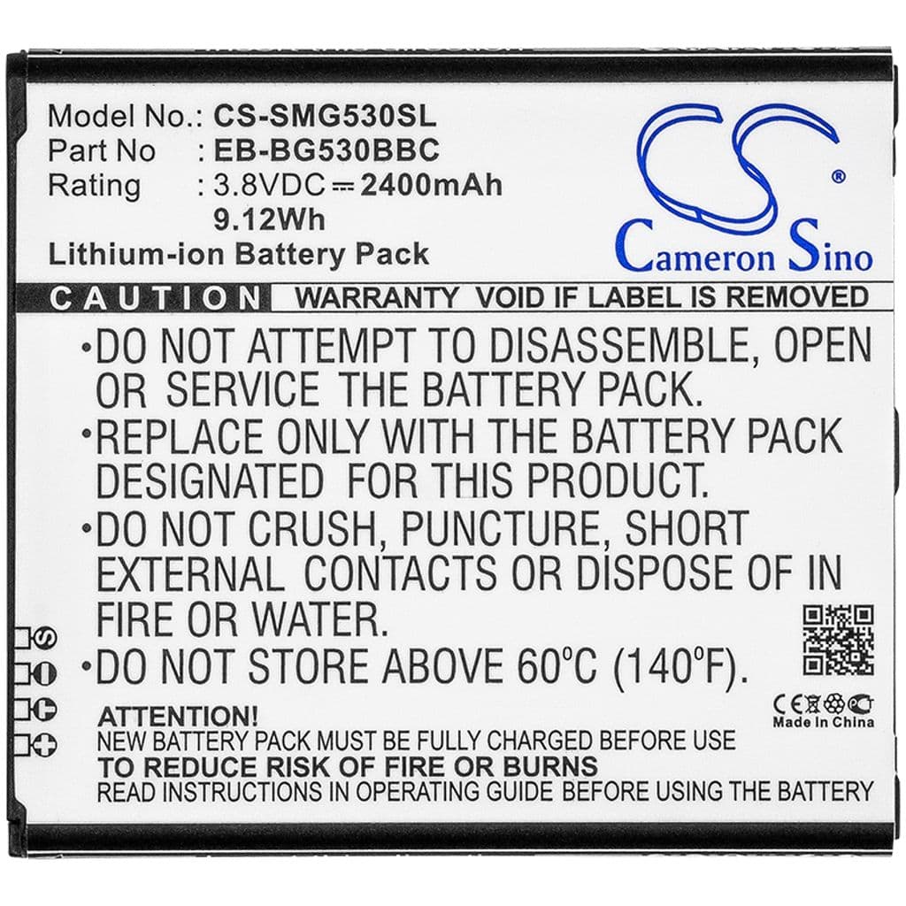 Batteri til Samsung Galaxy Gran Prime Duos TV etc