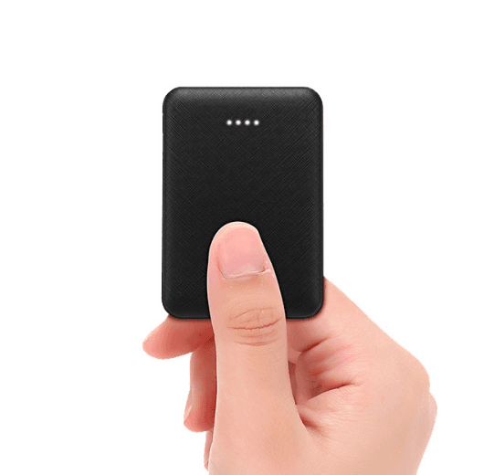 SiGN Ultratynn Powerbank 5000mAh - Svart
